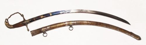 art-of-swords: Marine Officer’s Saber Dated: first quarter of the 19th century Culture: probably Ame