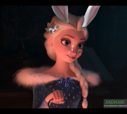 Ardham-Arts: Happy Easter!. “After Sucking Some Easter Eggs, Elsa Received A Nice