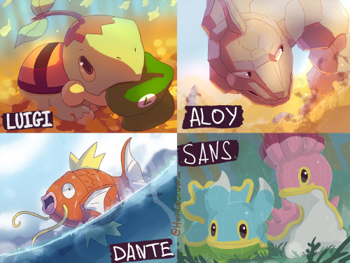 crowingoverthis:some of the stream pokemn brilliant diamond results so far!more mons