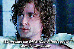 speak-mellon:  m-irkwood:  the way kili and pippin both look really happy and gandalf is like oh no 
