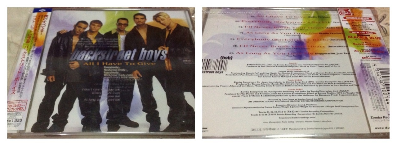 Backstreet Boys Quit Playing Games (With My Heart) Cd Single 2 Tracks Like  New