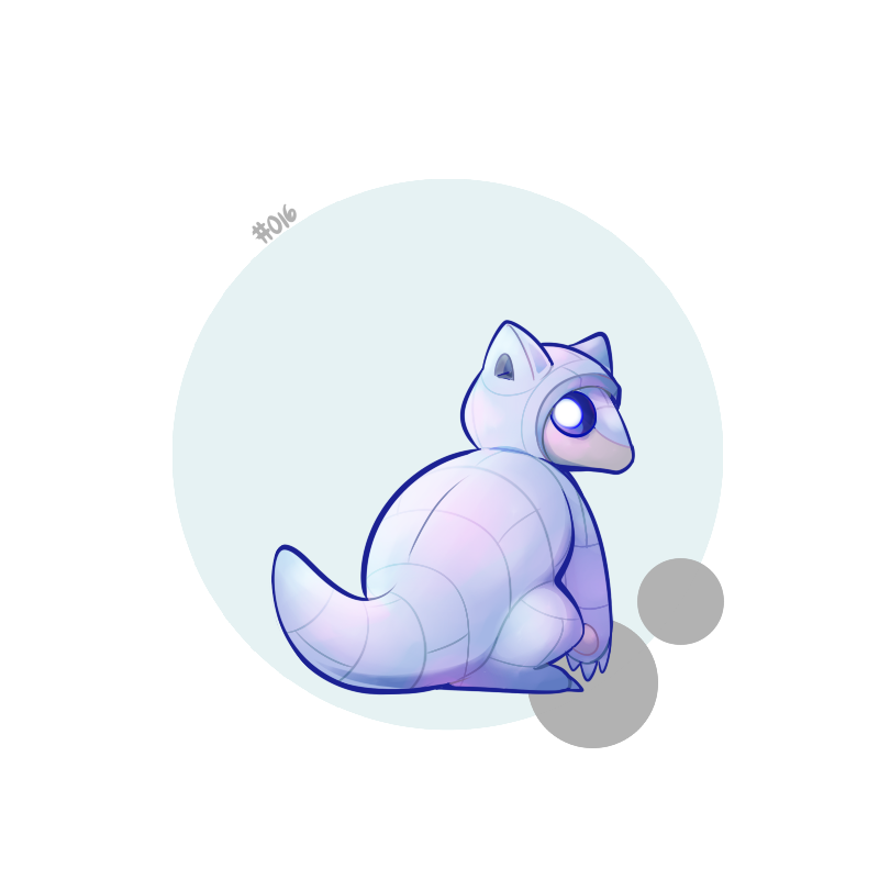 mametyramon:day 016: alolan sandshrew