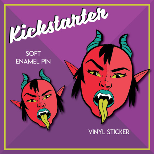Hey guys > Reminder that I have a Kickstarter for some new pins and stickers right now, I just ne