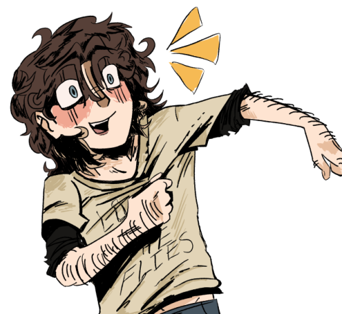 Drew Myself Over This Ralp Panel + Aroace Background Yayyy 💤