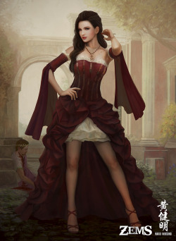 sexysexyart:    Mercenary Courtesan by 