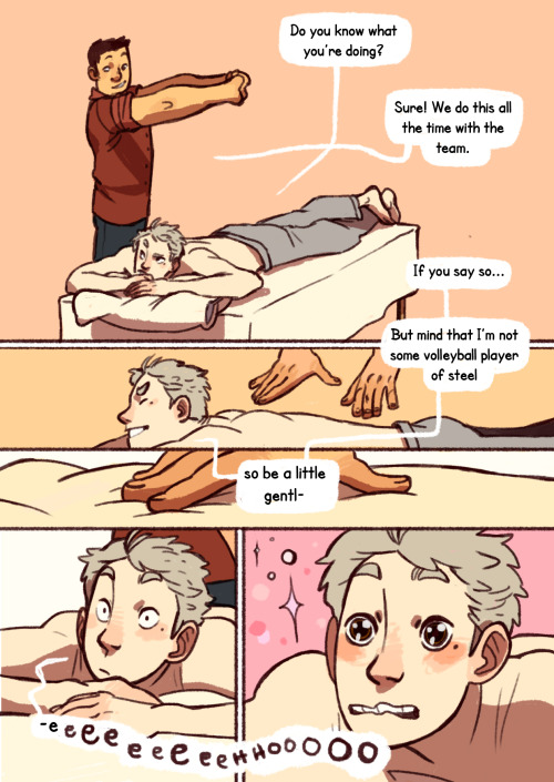 2/2 of the coach’s special body care comic!