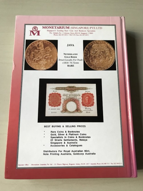 The Encyclopedia of the Coins of Malaysia, Singapore and Brunei 1400-1967 (Saran Singh) 2nd Press Ma
