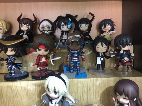 My collection :3 Nendoroid   lego   paper toy   something   something (づ｡◕‿‿◕｡)づ