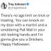 nightlilly03:Halloween is for everyone! You come to my door, you will get treats. 💖