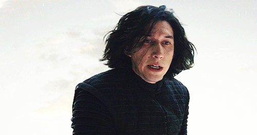 jeditexts:can we talk about the look of relief on kylo’s face when he thinks he’s killed