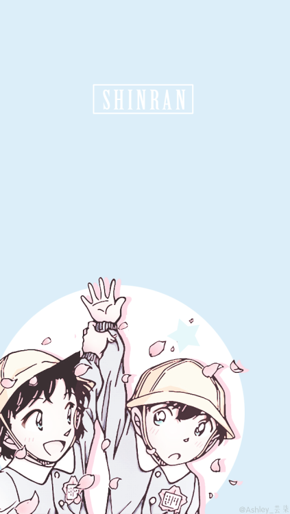 Shinichi&amp;Ran ☆ Wallpapers x 8(640*1136px)Please indicate the source if authorized @ashleyyun