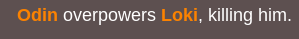 Bonus Hunger Games (mythology Edition!)