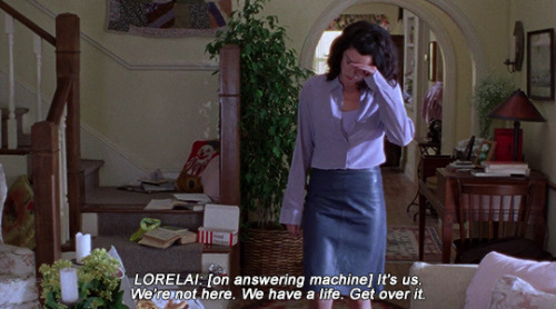 sookies: lorelai + answering machine greetings