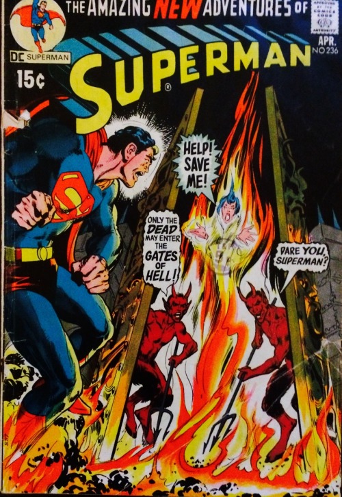 pat1dee: Superman #236 April 1971 Cover by Neal Adams 