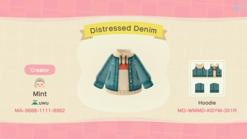 qr-closet: distressed denim jackets