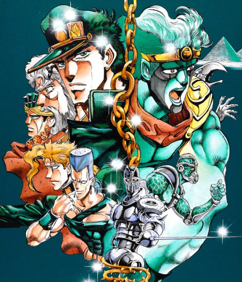 highdio:Stardust Crusaders, OP / Cover Art.