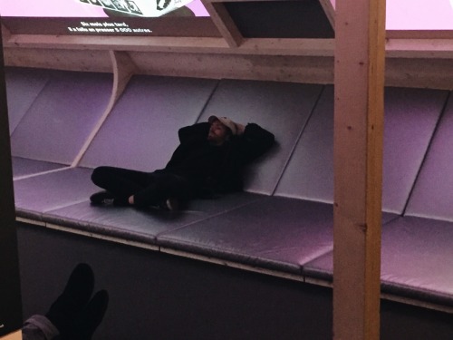 Shannon and Cesar at the Velvet Underground exhibition June 2016/Paris