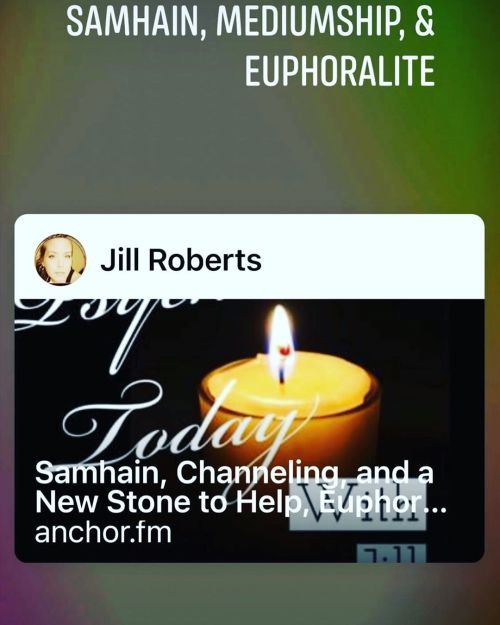 #samhain #euphoralite #channeling #mediumshipAnchor.fm/JillNYC(at Jill Roberts Upper East Side Mediu