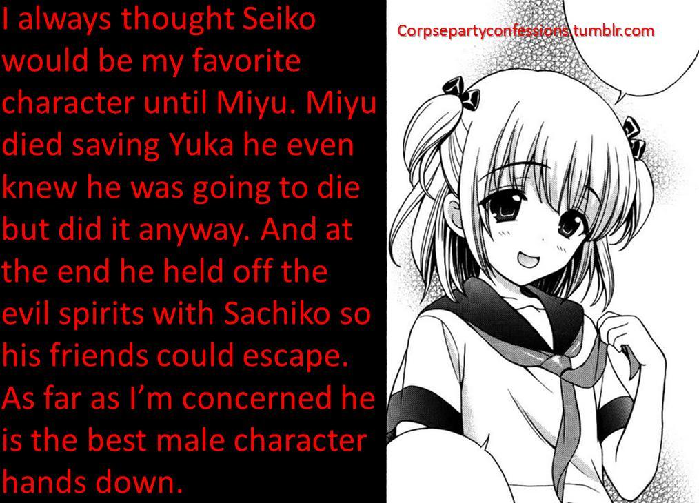 Corpse Party Confessions (Now Open!) — I always thought Seiko would be my  favorite...