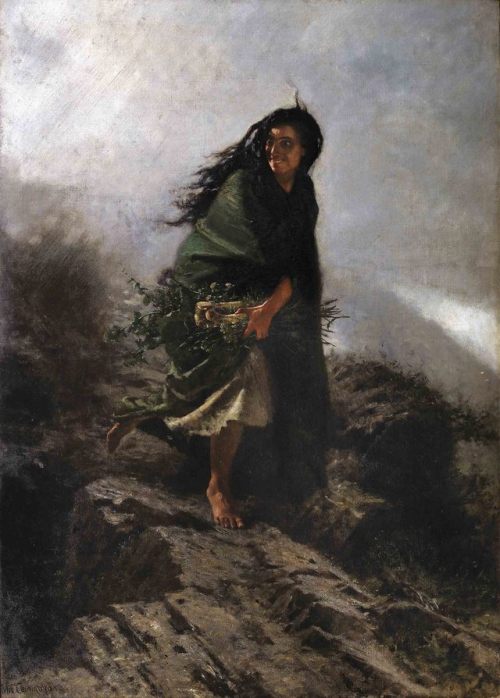 Michele Cammarano (Italian, 1835–1920)La strega