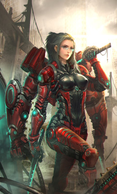 art-of-cg-girls:  ETAN-II by san mufan