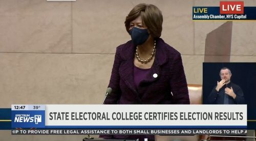 #NMACinTheCommunity: Yesterday New York State’s presidential electors gathered at the state Capitol 