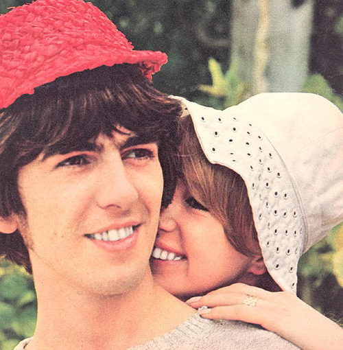 thebeatlesordie:  George and Pattie Harrison’s honeymoon in Barbados, February 8, 1966