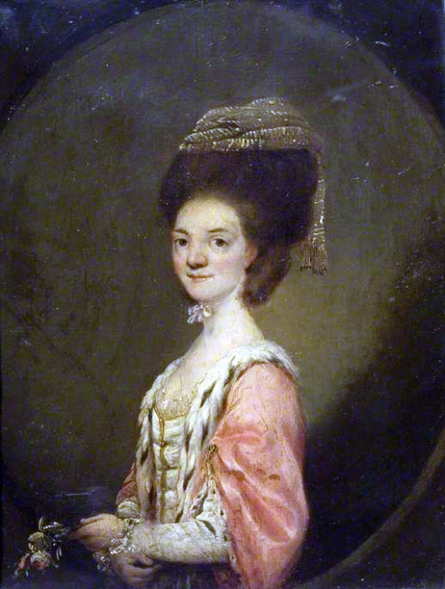 Portrait of a lady by Johan Zoffany, 18th century