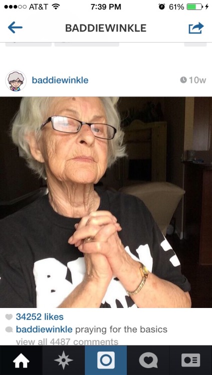 Porn Pics mikayduhhh:  Baddie Winkle is the baddest