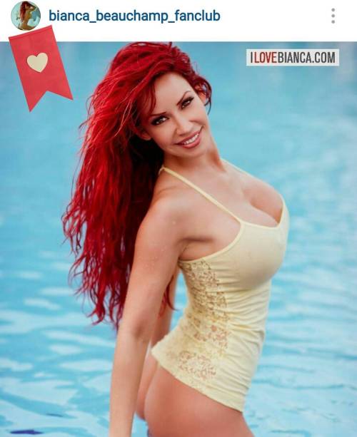 Want more daily photos? Check out @bianca_beauchamp_fanclub maintained by a fan.  He’s got good taste! ❤️