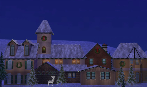 Here’s a modular system of lights to decorate your Sims 2 houses for the holidays - the more l