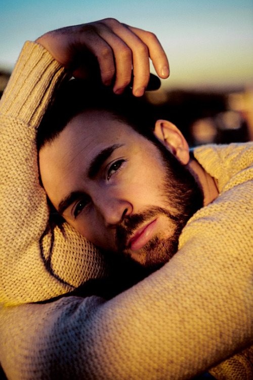 chrisevansupdates:Chris Evans photographed by Austin Hargrave for The Hollywood Reporter.