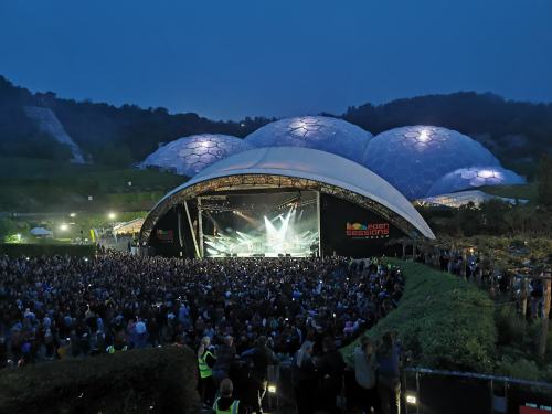 First concert of My Chemical Romance’s 2022-2023 Reunion Tour at Eden Project in Cornwall, England o