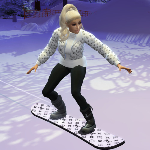  ❄️ NOW ON MY PATREON ❄️ (early access!)DOWNLOAD - LV Puffer Coat & Sweater DOWNLOAD - LV Snowbo