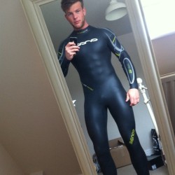 wetsuitlads:  Hot wetsuited instagram lad  Was doing a search for wetsuit on instagram when I found this very sexy lad wearing a wetsuit!