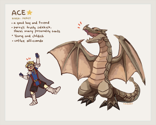 cricket-farmer:a series of fire emblem wyverns! at least the named ones. the designs are based on ar