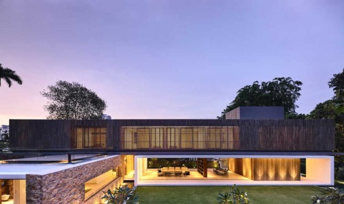 homeworlddesign: KAP-House Featuring a Series of Rectilinear Volumes Placed in Interlocking Juxtapos