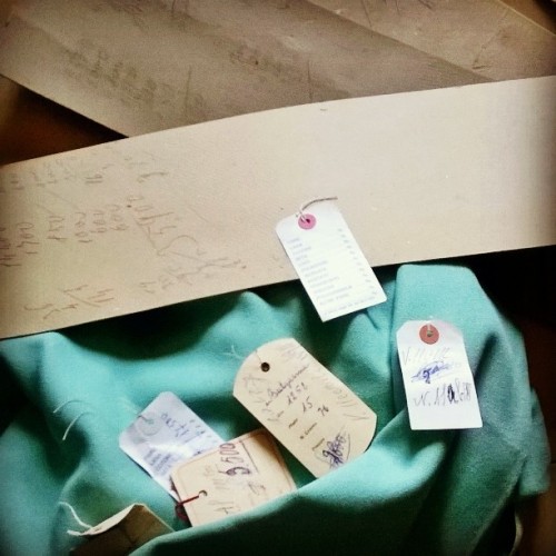 Italian Sartoria…#fabric #vintage #Italy #heaven #❤ my work! #tessuto #longago #italiano #sar