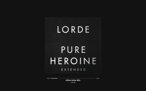 lorde pure heroine (extended) [pt.2] desktop wallpaperslike/reblog if you savecredit @callistoisdead