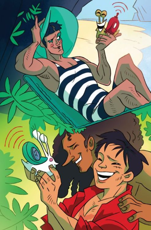 About a million years ago I did this illustration for @onepiece-zine. Anyways these boys are good an
