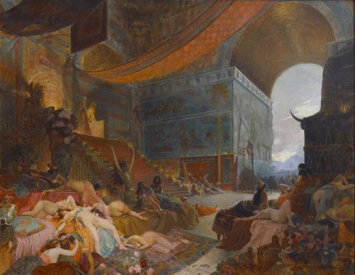 Georges Rochegrosse’s “The Death of Babylon (1891) Nudes &amp; Noises  