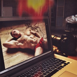 sergelee:  Serge Mironov aka Serge Henir Backstage shot 