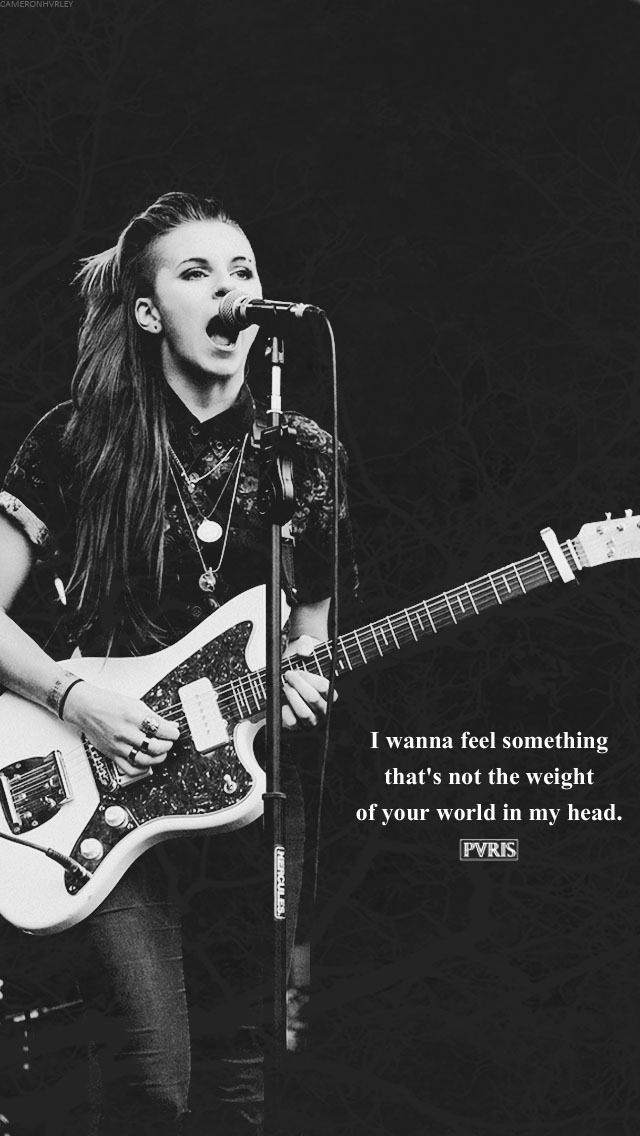 cameronhvrley:  x x→ Pvris // Let Them In (Lockscreens requested by anon)