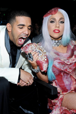 ladvxgaga:  Gaga & Drake at VMA 2010.