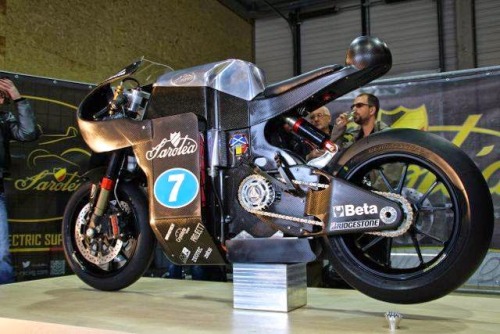 Saroléa Eletric Superbike.(via RocketGarage Cafe Racer: Saroléa Eletric Superbike)