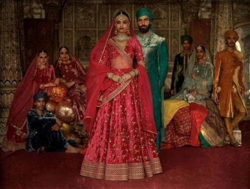 strictly-indian-fashion: Charbagh by Sabyasachi Mukherjee | Winter Bridal 2019