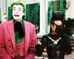 vintagegal:  Cesar Romero and Eartha Kitt