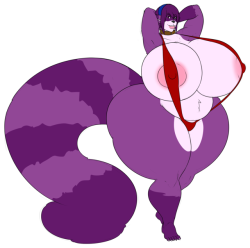 owlizard:  A thicc Shina sketch comm for