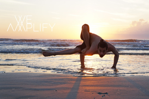 adrianhummellyoga:Yoga at sunrise.Featuring: Adrian HummellFrom: WAYcationOB with the We Are Yoga 