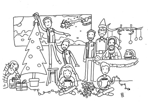 startrekscribbles: Looking for something to de-stress you this Christmas - why not colour in the Sta